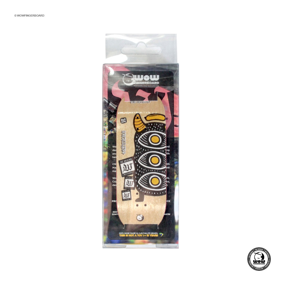 Wow Fingerboard Deck Respeita Awesome