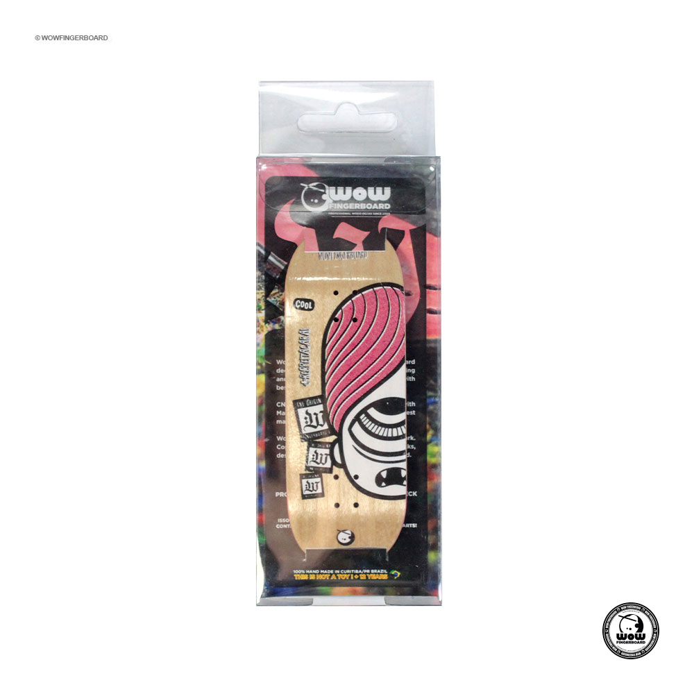 Wow Fingerboard Deck Respeita Cool