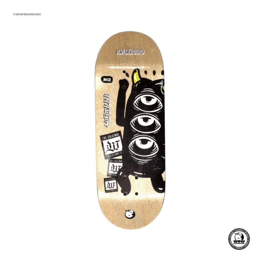 Wow Fingerboard Deck Respeita Nice 33.6mm