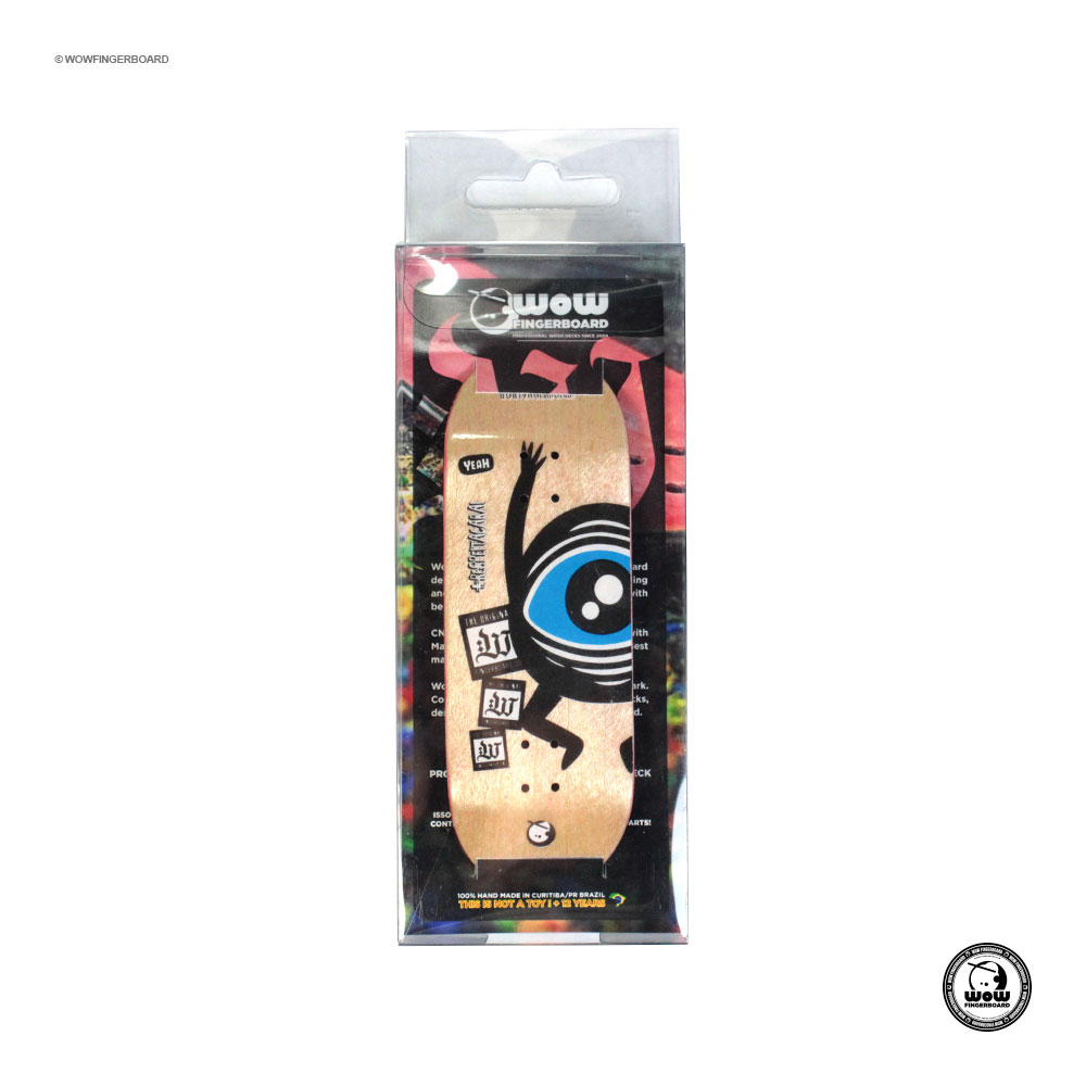 Wow Fingerboard Deck Respeita Yeah Pack