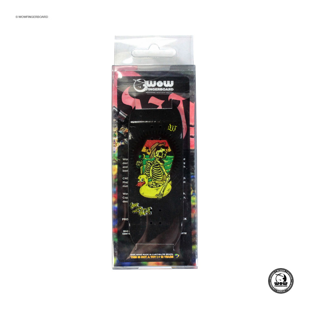 Wow Fingerboard Deck The Beach