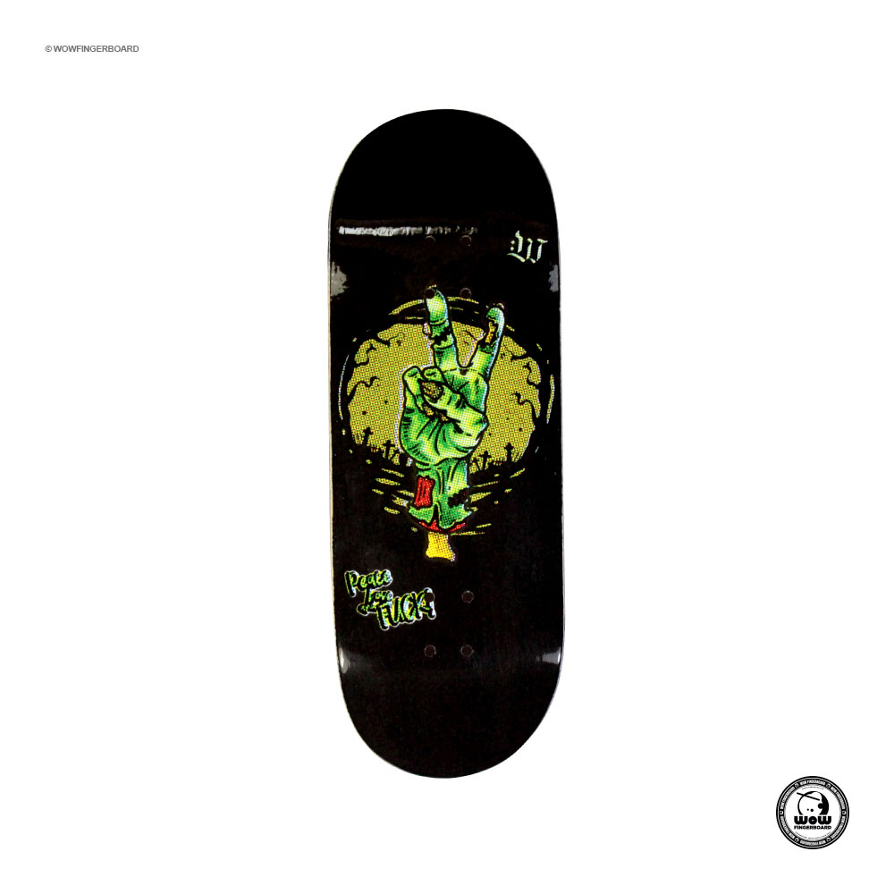 Wow Fingerboard Deck The Peace 33.6mm