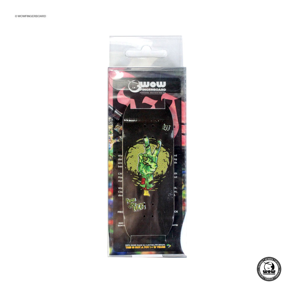 Wow Fingerboard Deck The Peace
