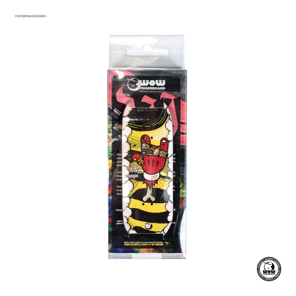 Wow Fingerboard Deck Time For Hype