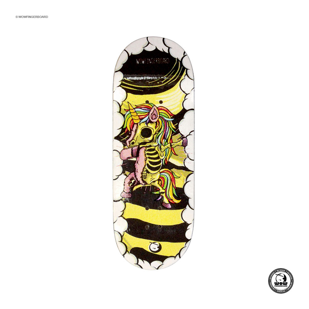 Wow Fingerboard Deck Time For Pôneys Trip 33.6mm