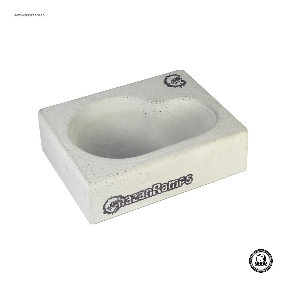 Chazan Ramps Mini Bowl Cinzeiro Concreto