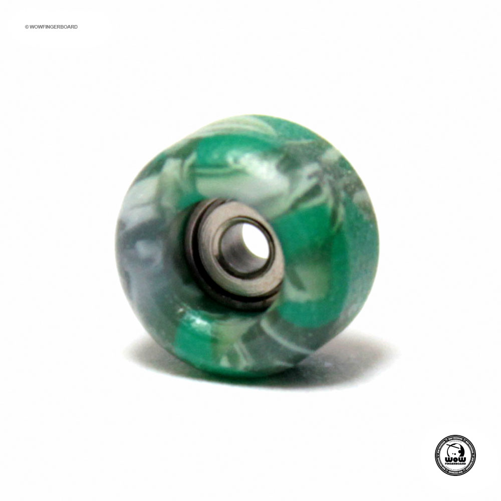 Roda CNC Swirl Verde