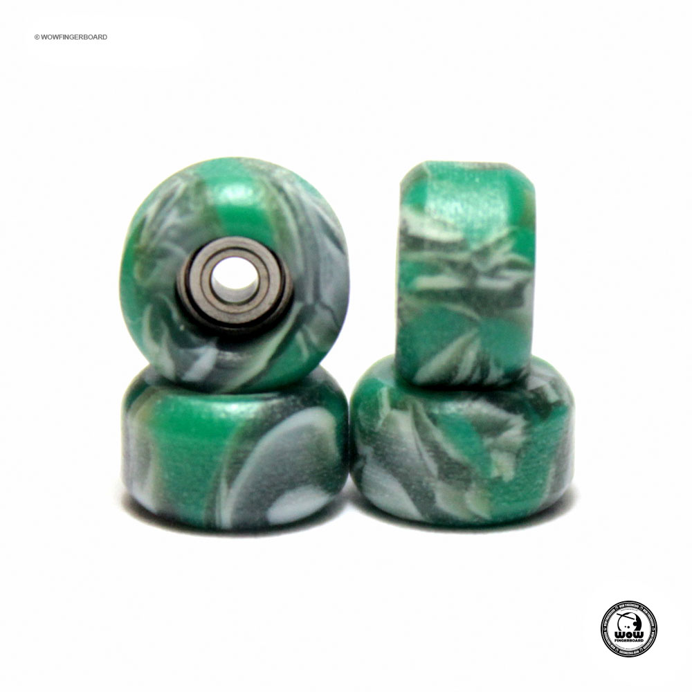 Roda CNC Swirl Verde