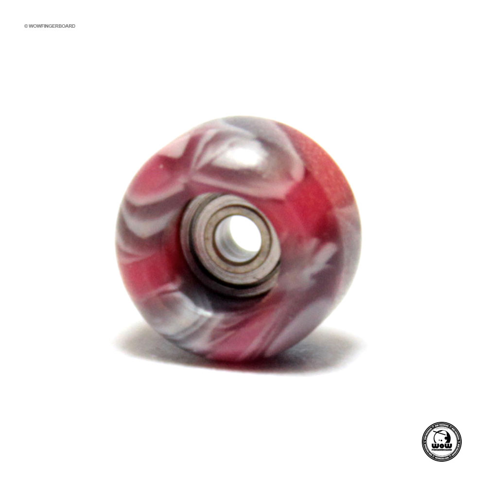 Roda CNC Swirl Vermelha