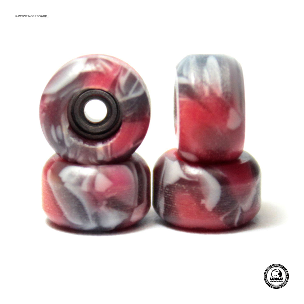 Roda CNC Swirl Vermelha