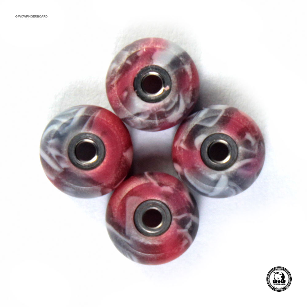 Roda CNC Swirl Vermelha