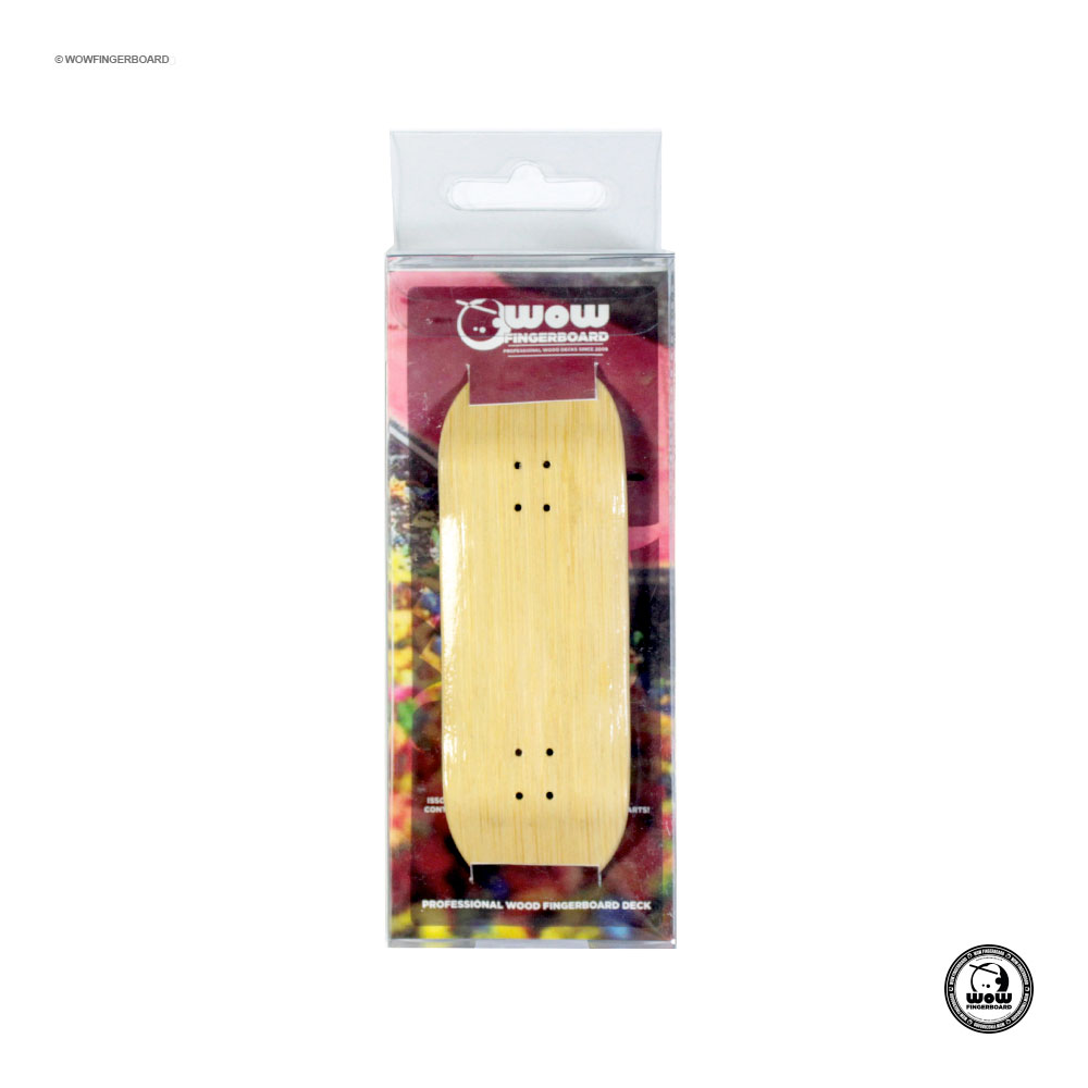 Wow Fingerboard Deck Exotic Bambu