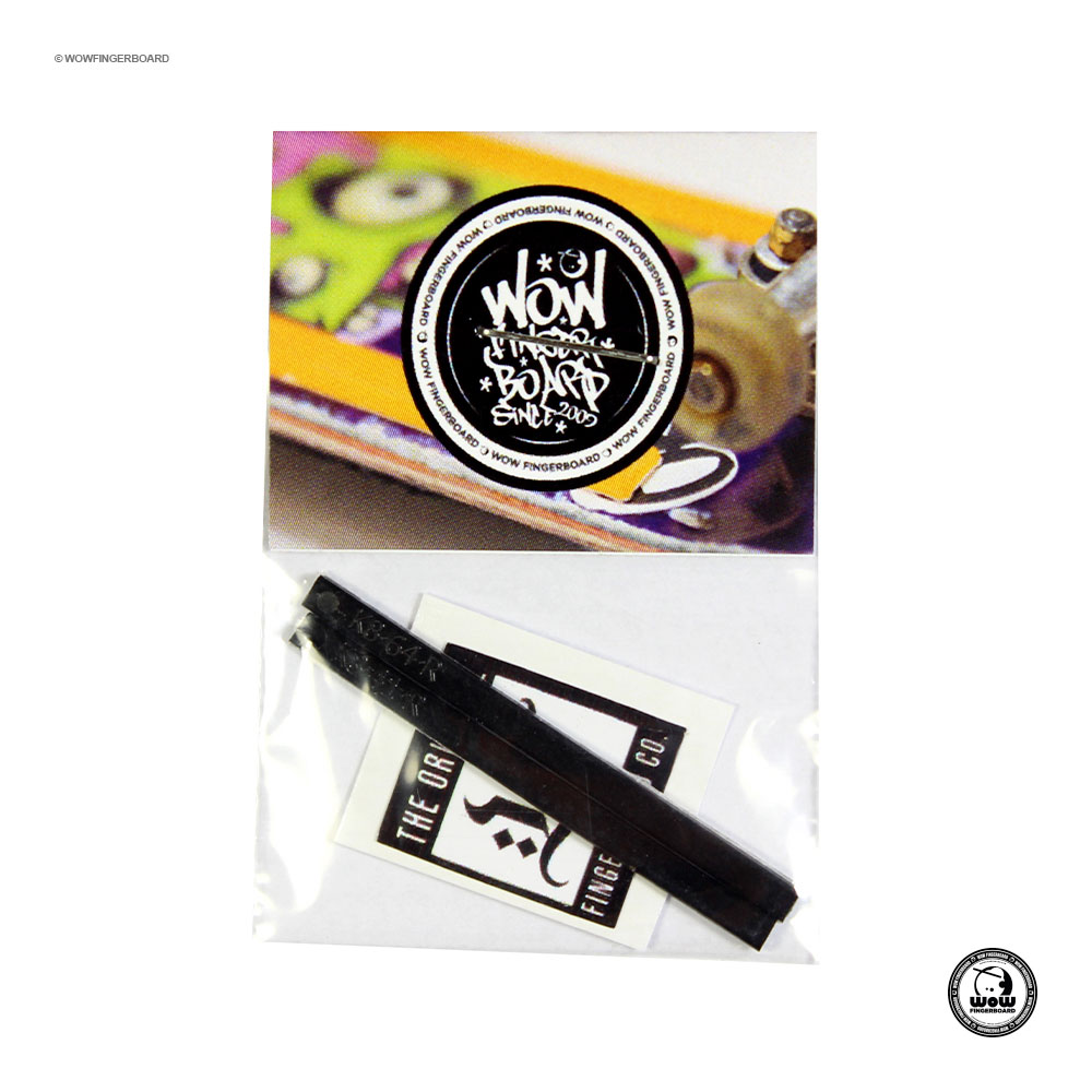 Wow Fingerboard Boardrails Preto