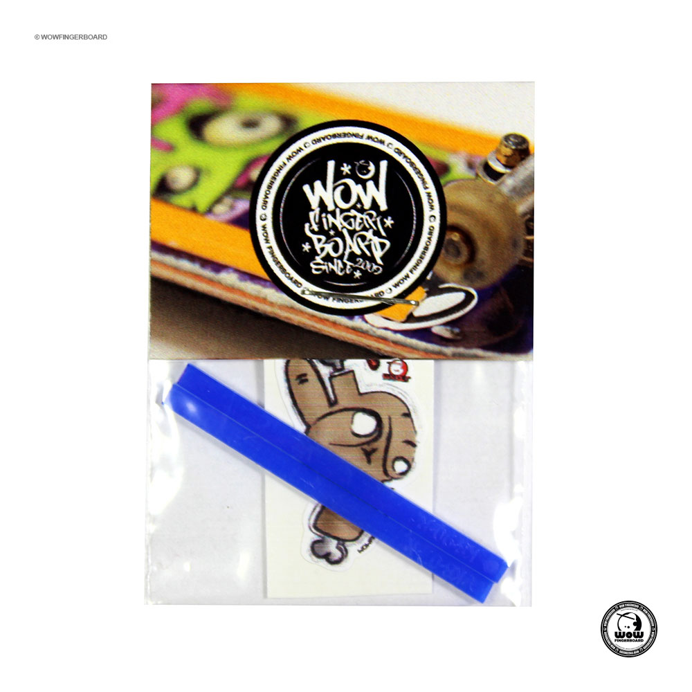 Wow Fingerboard Boardrails Azul