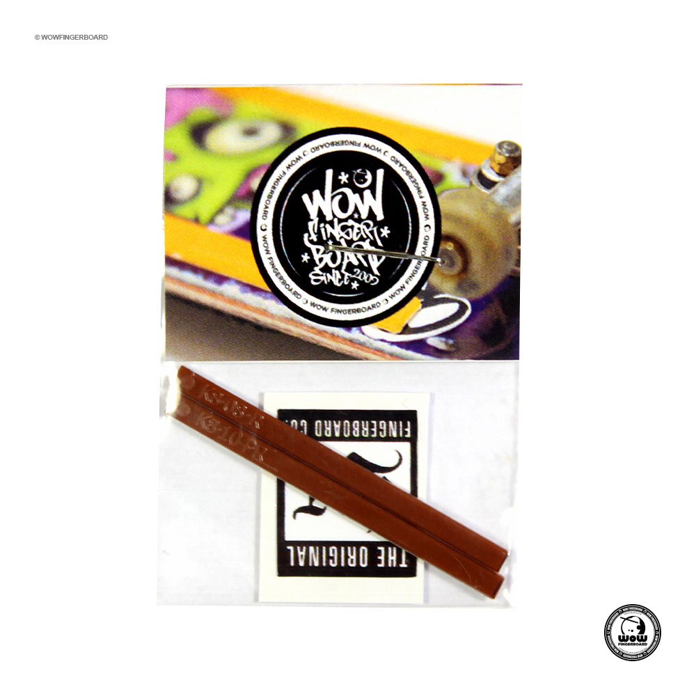 Wow Fingerboard Boardrails Marrom