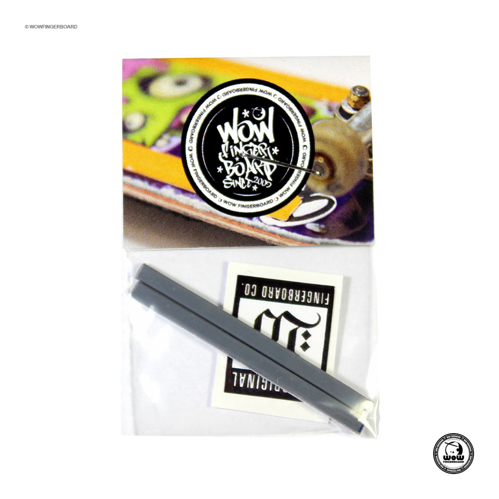 Wow Fingerboard Boardrails Cinza