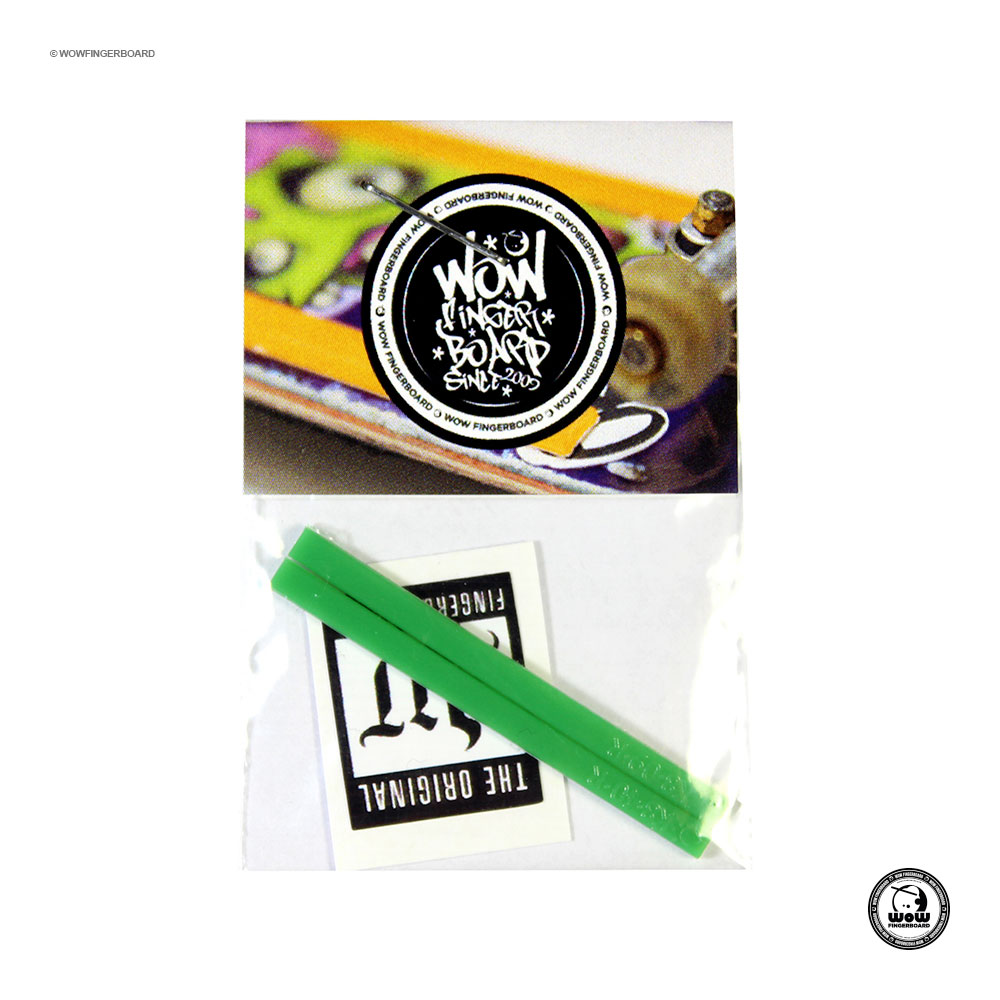 Wow Fingerboard Boardrails Verde