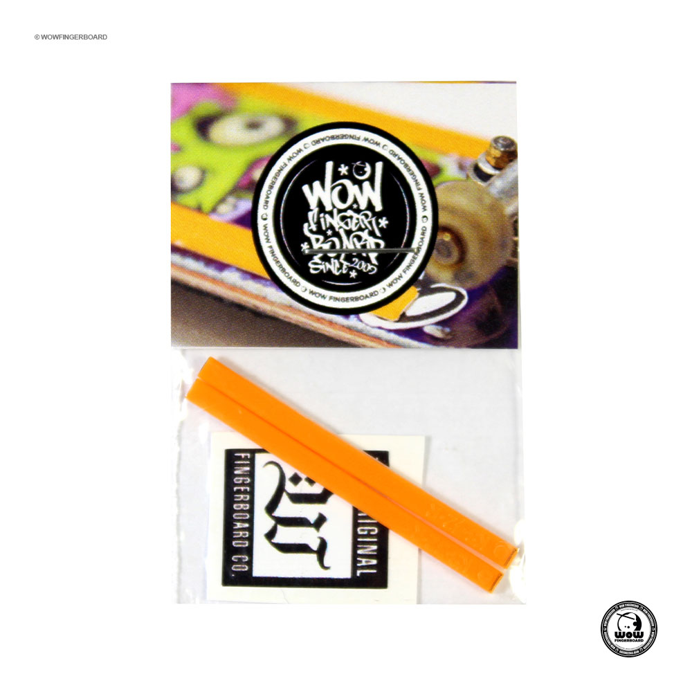 Wow Fingerboard Boardrails Laranjado