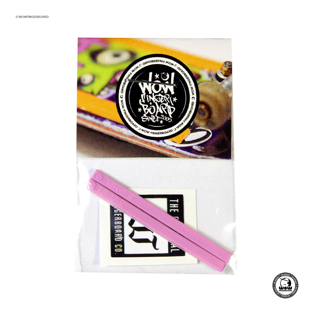 Wow Fingerboard Boardrails Pink