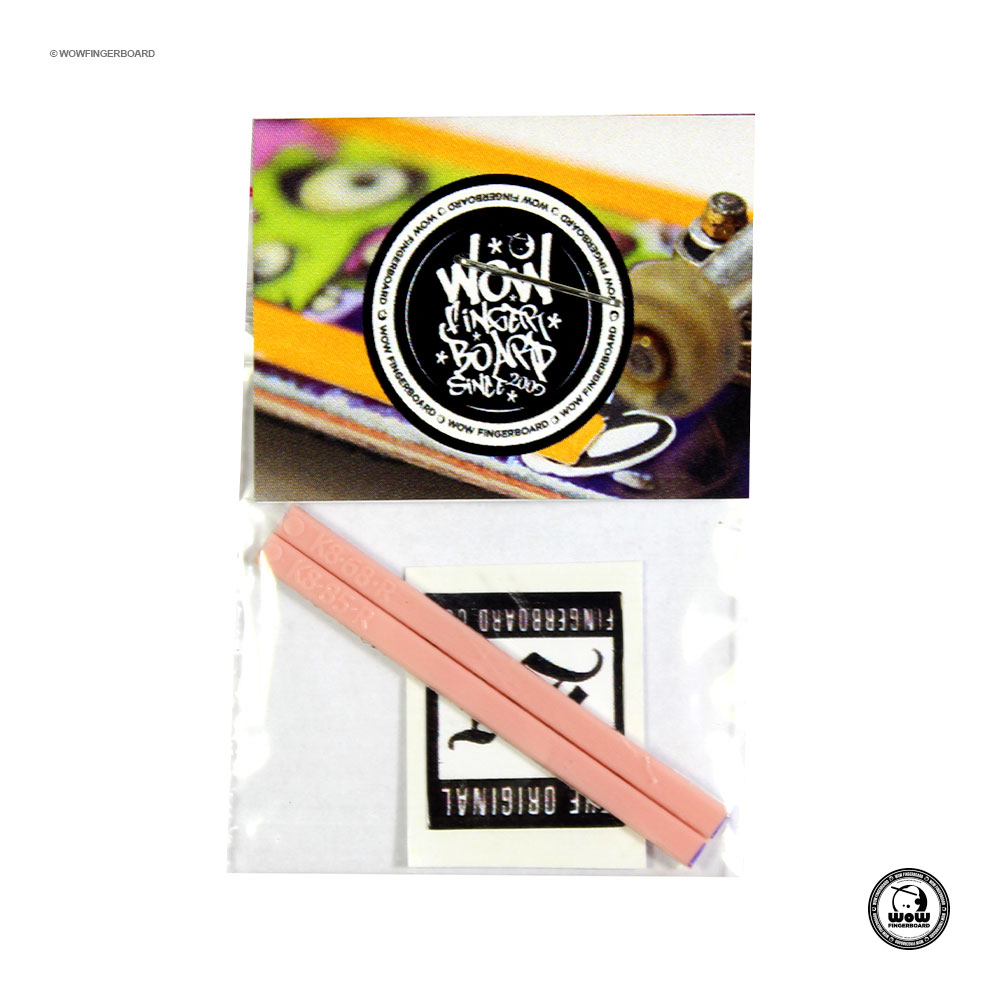 Wow Fingerboard Boardrails Salmon