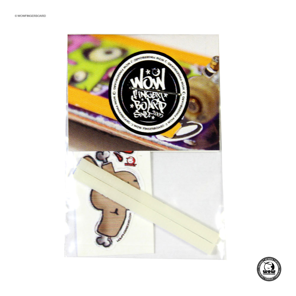 Wow Fingerboard Boardrails Branco