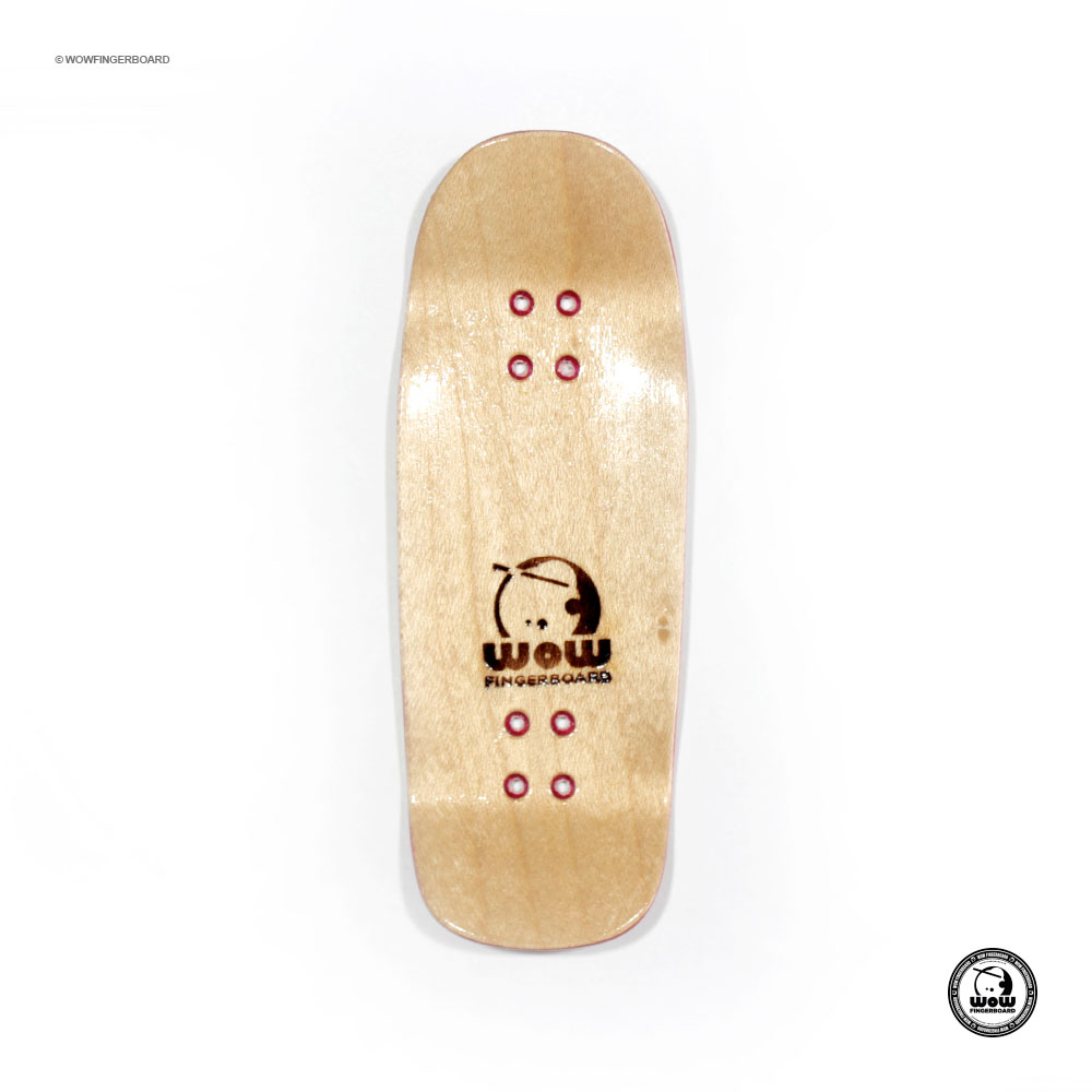 Wow Fingerboard Deck Limited Edition (Bowl) Split Ply Concaves
