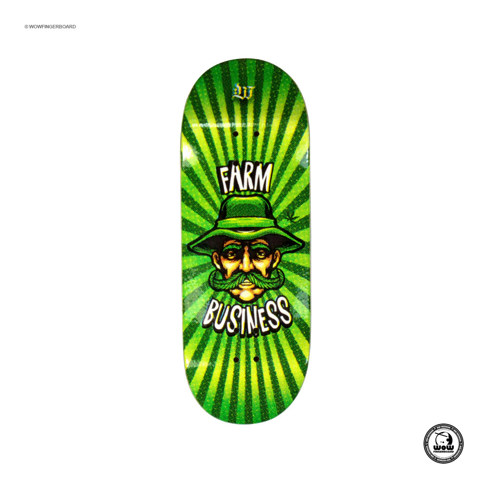 Wow Fingerboard Deck Business Farm 33.6mm