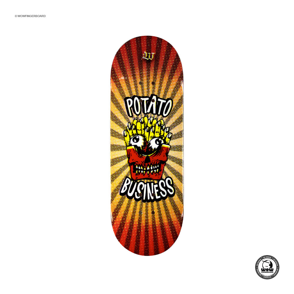Wow Fingerboard Deck Business Potato 32mm