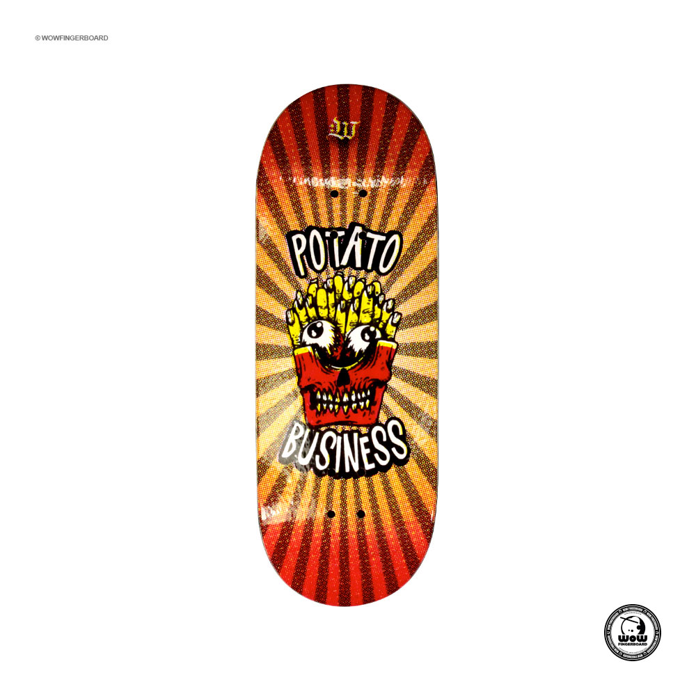 Wow Fingerboard Deck Business Potato 33.6mm