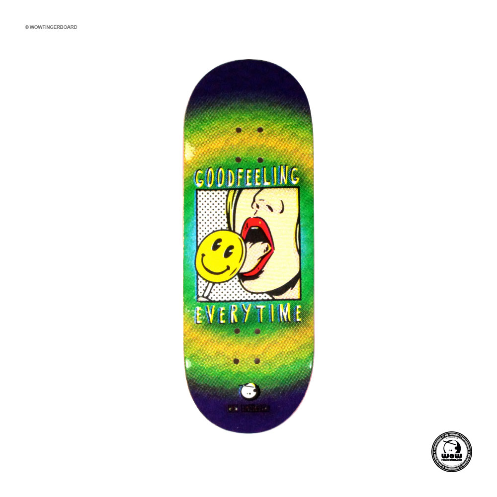 Wow Fingerboard Deck Good Acid 33.6mm