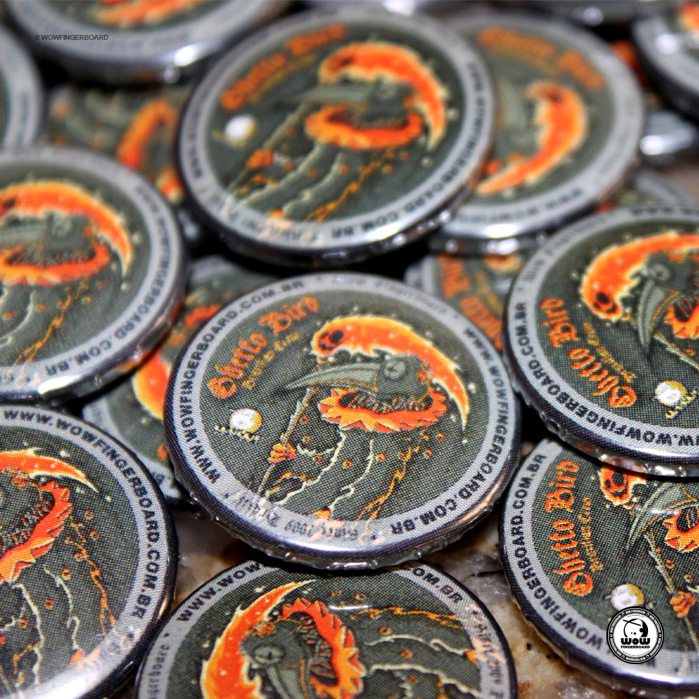 Wow Fingerboard Sticker Pack Ghetto Bird Crew