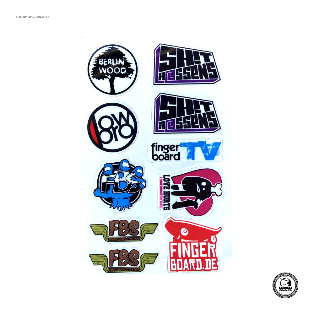 Fingerboard Store Stickers