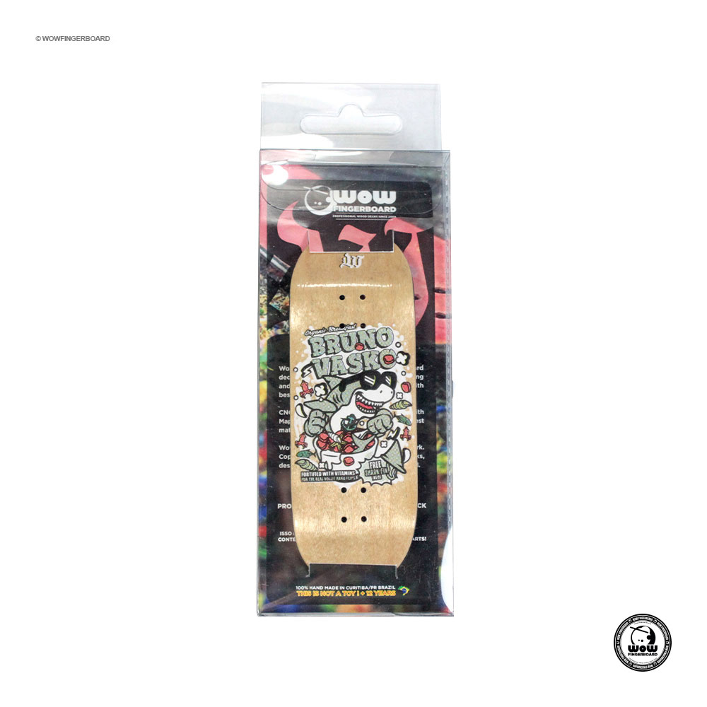 Wow Fingerboard Deck Model Bruno