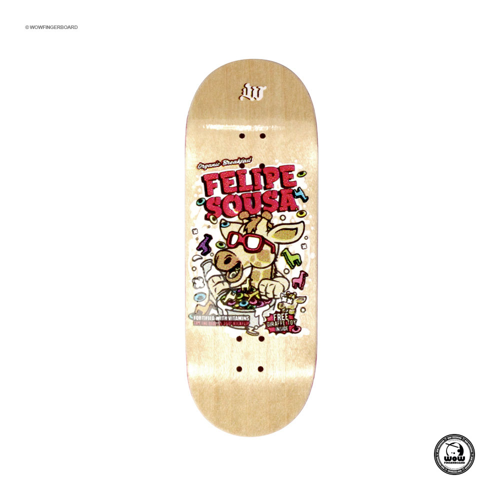 Wow Fingerboard Deck Model Felipe 33.6mm