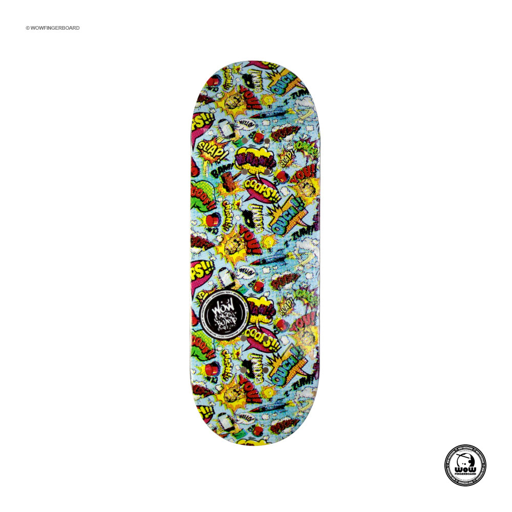 Wow Fingerboard Deck Pads Pop 32mm