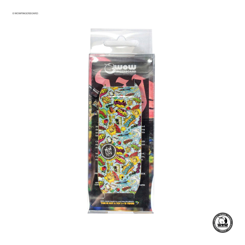 Wow Fingerboard Deck Pads Pop