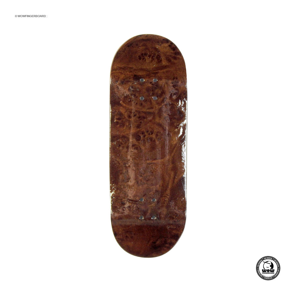Wow Fingerboard Deck Exotic Rádica Imbuia 33.6mm