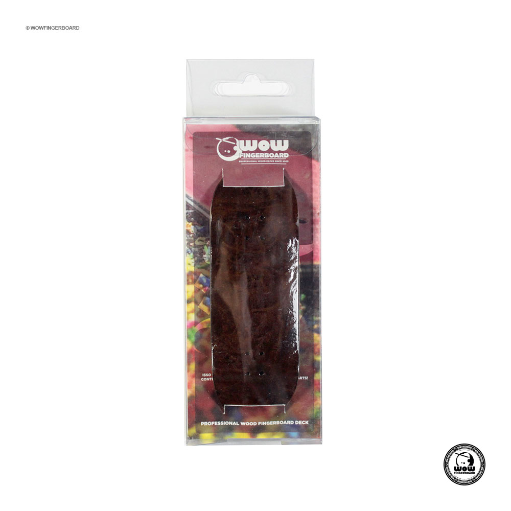 Wow Fingerboard Deck Exotic Rádica Imbuia