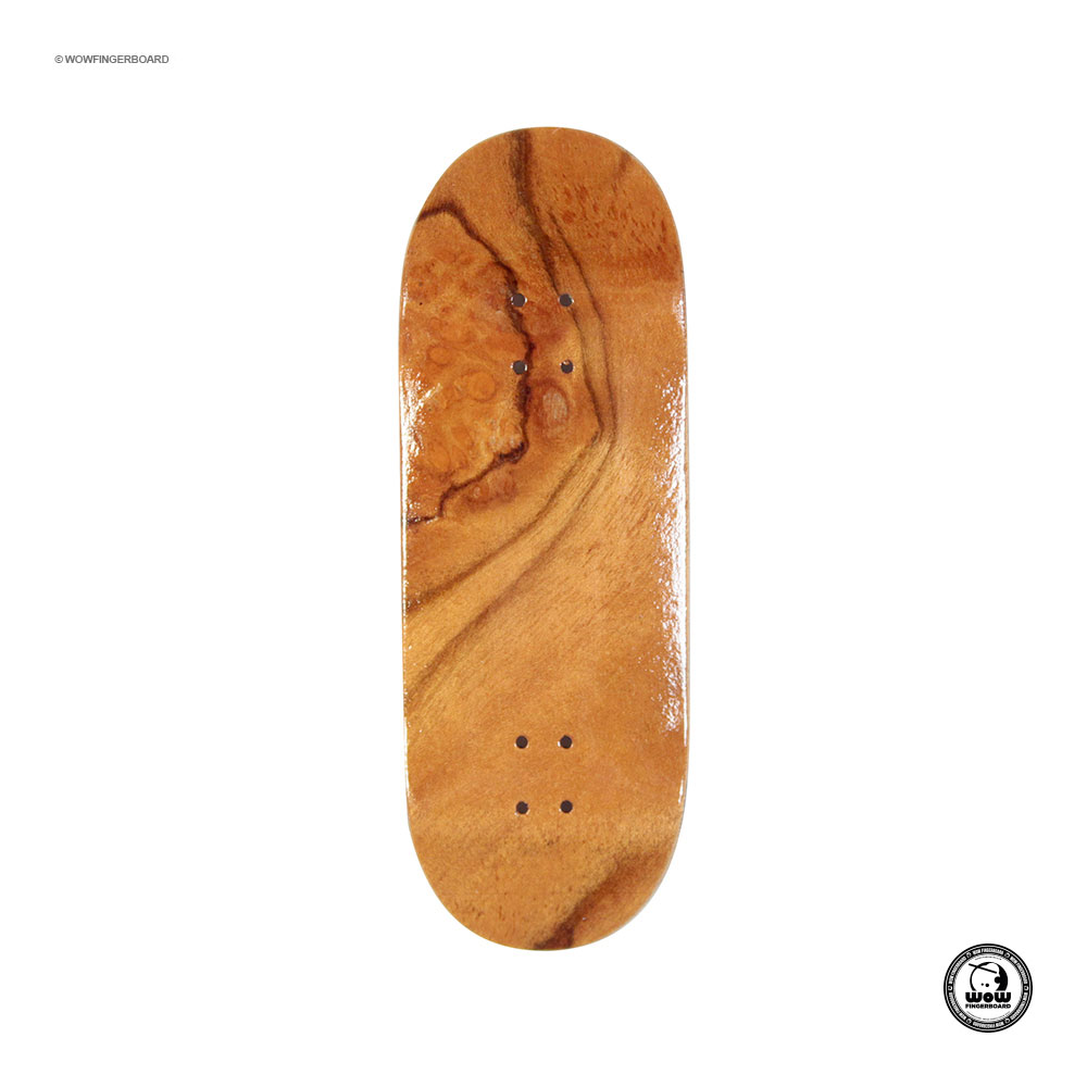 Wow Fingerboard Deck Exotic Rádica Pimenta 33.6mm