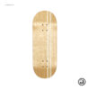 Wow Fingerboard Deck Limited Edition (Street) Split Ply White