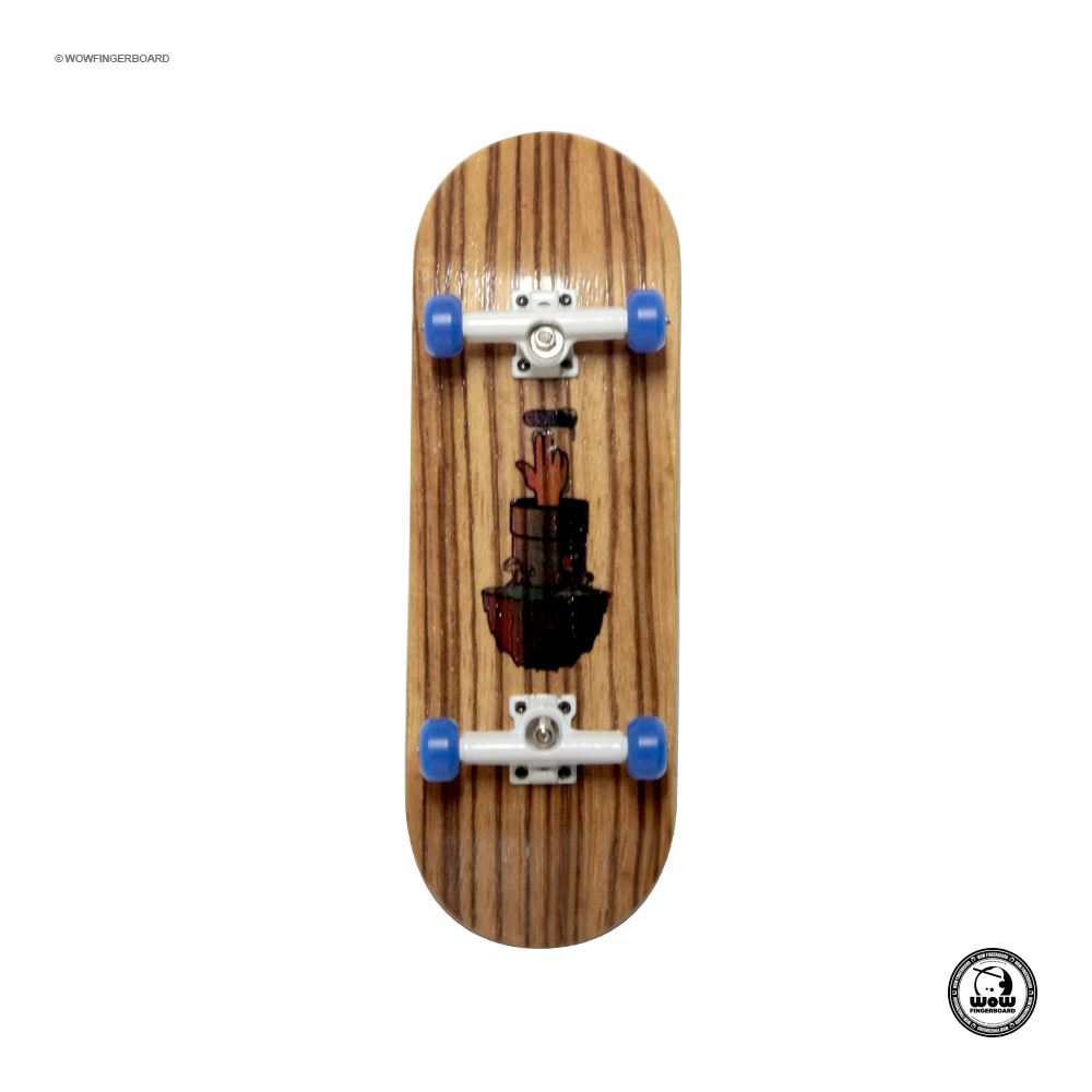 Fingerboard Supply Set Street Magic Zebrano