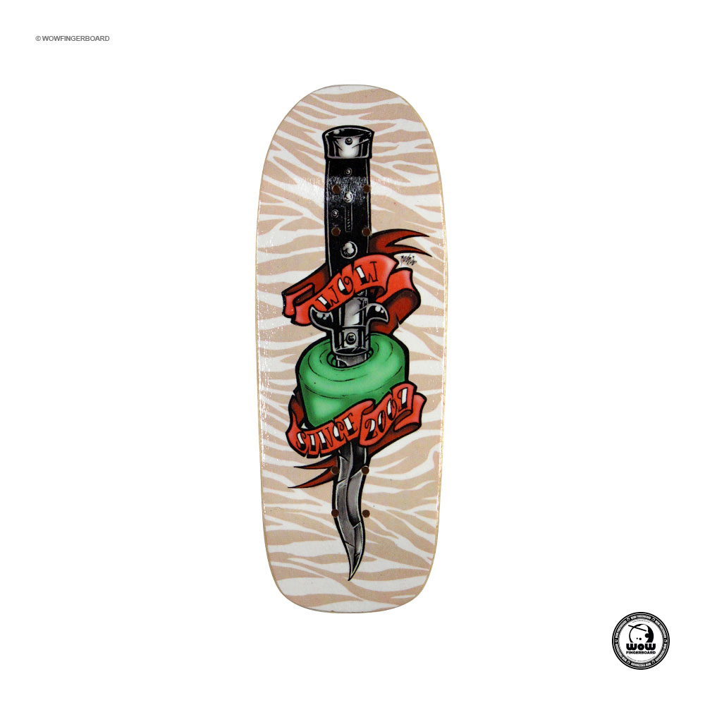 Wow Fingerboard Deck Bowl Invert Dagger