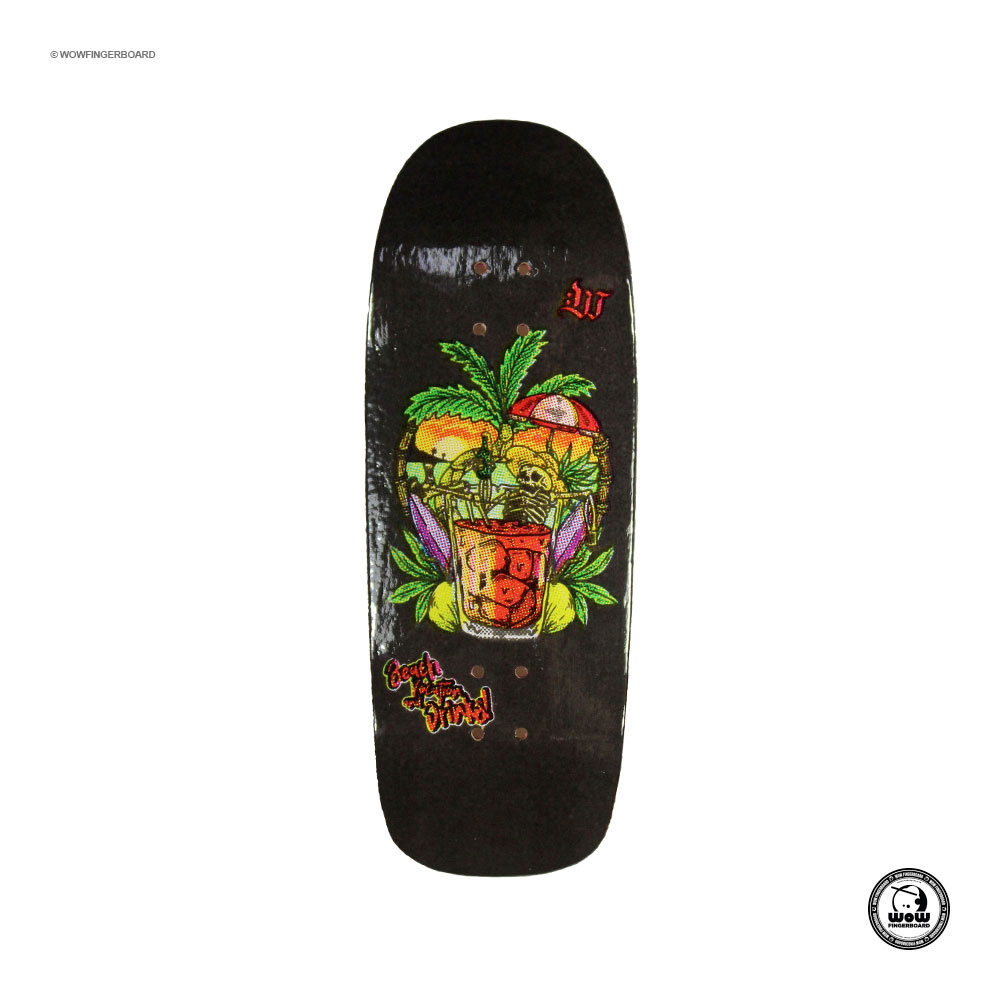 Wow Fingerboard Deck Bowl The Drinks