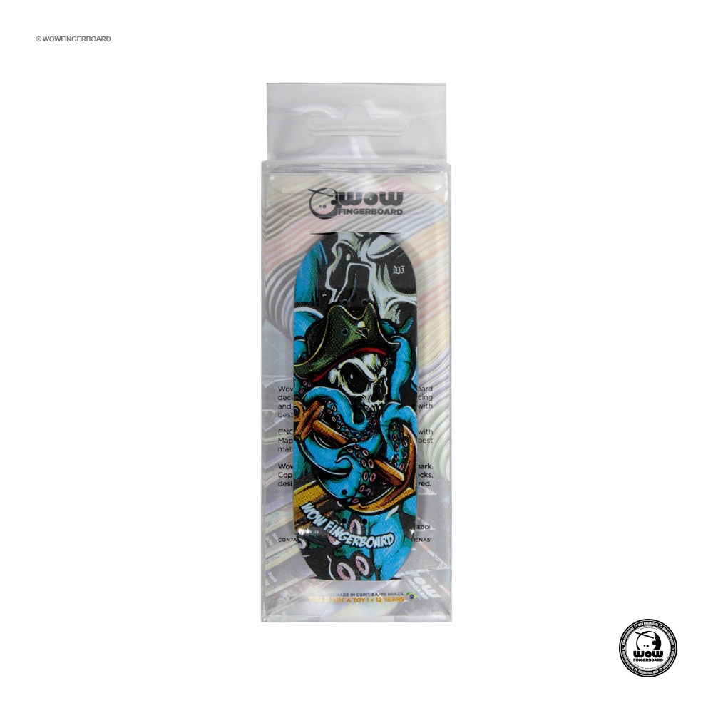 Alternative view of Wow Deck Octopus Blue