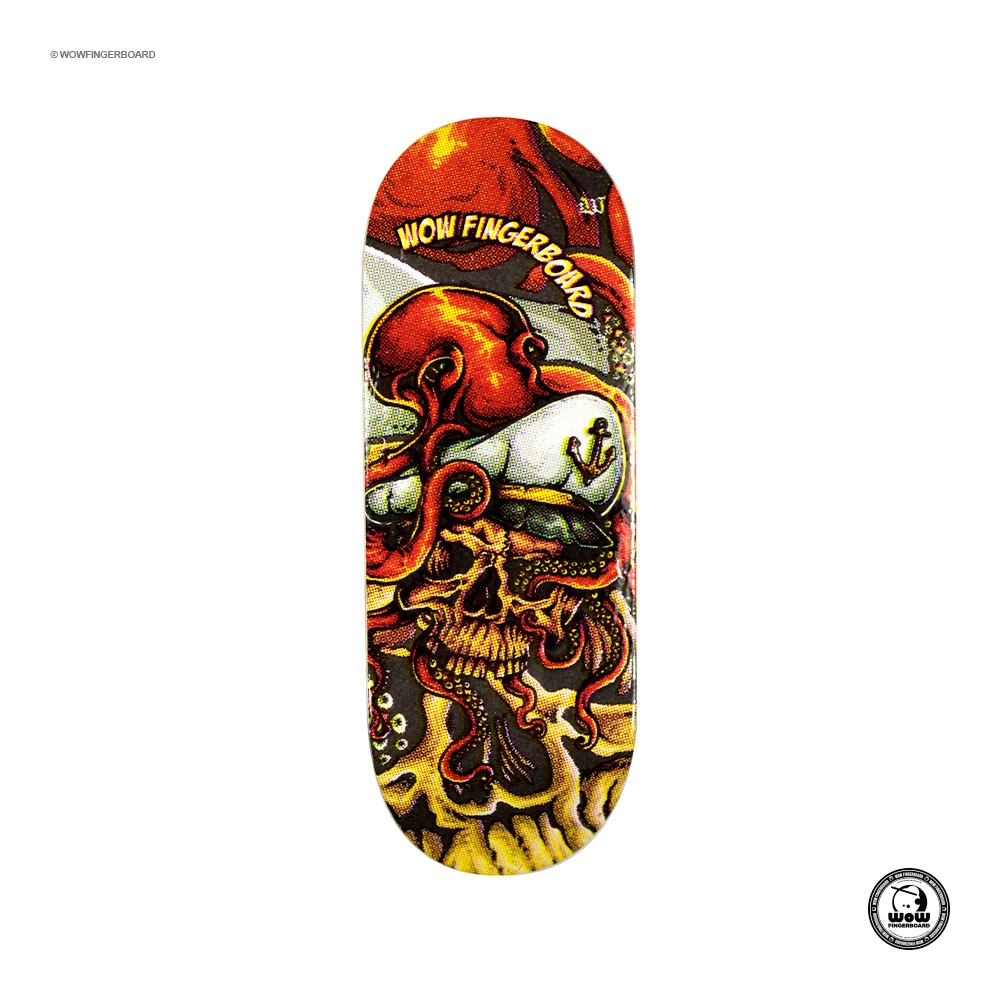 Wow Deck Octopus Orange