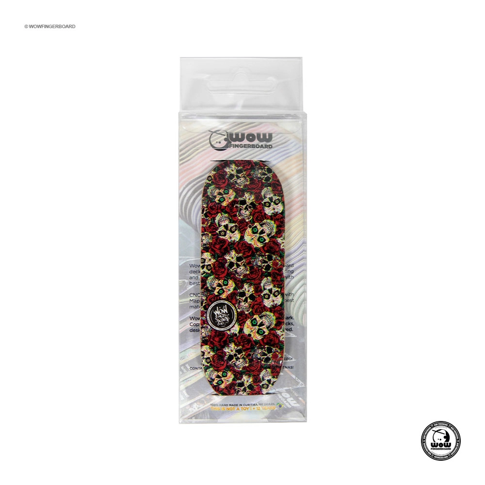 Alternative view of Wow Deck Pads Skull Roses