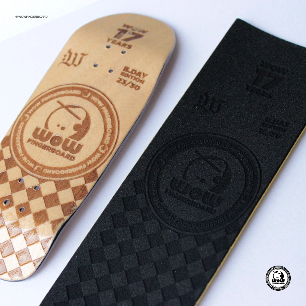 Alternative view of Wow Deck Engraved BDAY 17 Years Special Edition Bowl 35mm