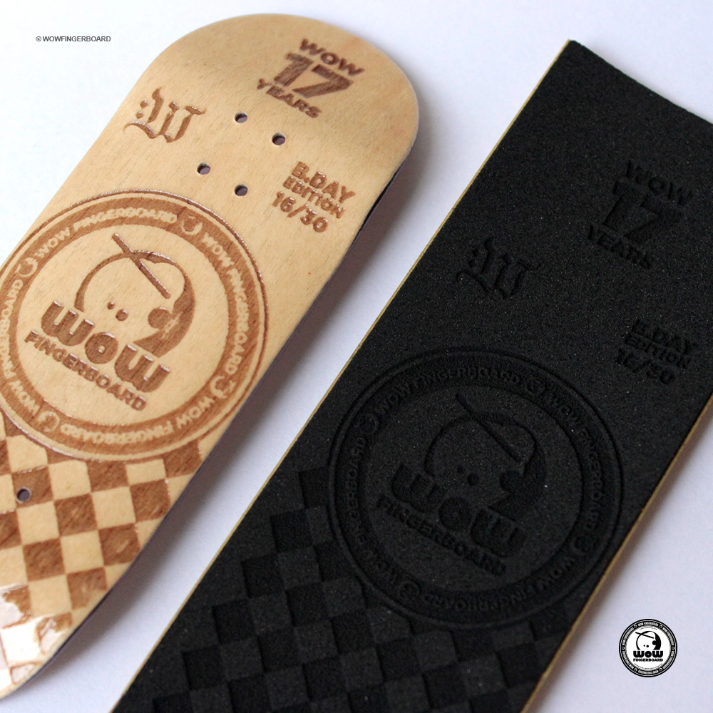 Alternative view of Wow Deck Engraved BDAY 17 Years Special Edition Street 34mm