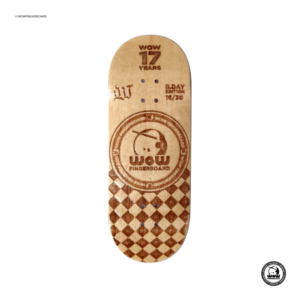 Wow Deck Engraved BDAY 17 Years Special Edition Street 34mm